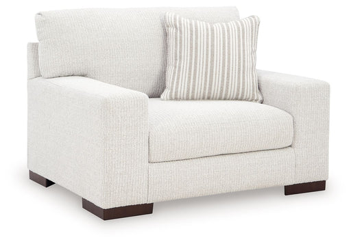 Hartside - Chair And A Half - Frosted – Arm Chairs by Benchcraft® at Furniture Wholesale Plus , Nashville furniture store
