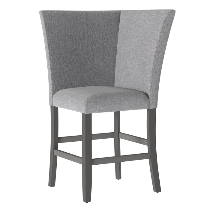 Seneca - Corner Barstool with Back - Walnut Ash - Premium Bar Height (28"-30") from Emerald Home - Just $279! Shop now at Furniture Wholesale Plus  We are the best furniture store in Nashville, Hendersonville, Goodlettsville, Madison, Antioch, Mount Juliet, Lebanon, Gallatin, Springfield, Murfreesboro, Franklin, Brentwood