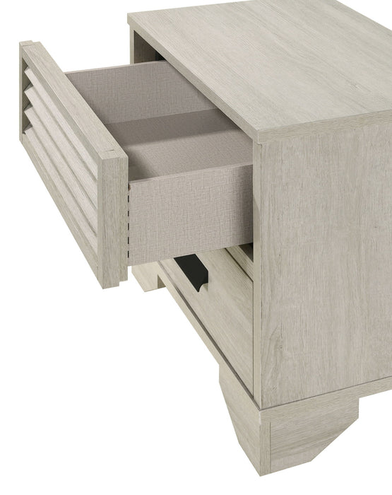 Sarter - Nightstand - White – Accent Nightstands by Crown Mark at Furniture Wholesale Plus , Nashville furniture store
