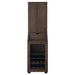 Bone - Dartboard Cabinet Ssg-120405 Cabinet With Dartboard - Dark Brown – Gaming Tables by Elements International at Furniture Wholesale Plus , Nashville furniture store