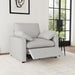 Collins - Upholstered Power Recliner Chair - Premium Reclining Chairs from Coaster Fine Furniture - Just $1149! Shop now at Furniture Wholesale Plus  We are the best furniture store in Nashville, Hendersonville, Goodlettsville, Madison, Antioch, Mount Juliet, Lebanon, Gallatin, Springfield, Murfreesboro, Franklin, Brentwood