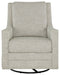Kambria - Fog - Swivel Glider Accent Chair - Premium Swivel Glider Chairs from Signature Design by Ashley® - Just $558! Shop now at Furniture Wholesale Plus  We are the best furniture store in Nashville, Hendersonville, Goodlettsville, Madison, Antioch, Mount Juliet, Lebanon, Gallatin, Springfield, Murfreesboro, Franklin, Brentwood