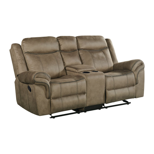 Sorrento - Motion Loveseat With Console – Reclining Loveseats by Elements International at Furniture Wholesale Plus , Nashville furniture store