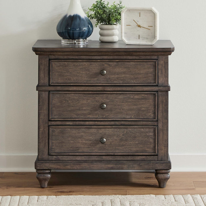 Twin Lakes - Nightstand With Charging Station – Nightstands w/ Charging Stations by Liberty Furniture at Furniture Wholesale Plus , Nashville furniture store