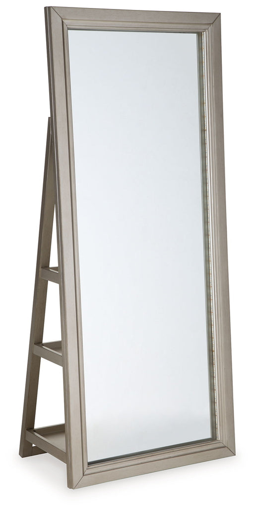 Evesen - Floor Standing Mirror/Storage – Floor Mirrors by Signature Design by Ashley® at Furniture Wholesale Plus , Nashville furniture store