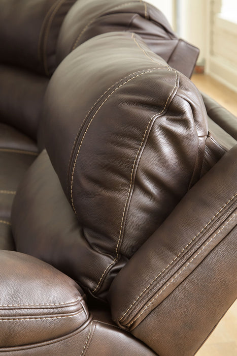 Dunleith - 3 Piece Power Reclining Sectional – Reclining Sectionals by Signature Design by Ashley® at Furniture Wholesale Plus , Nashville furniture store