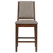 Patterson - Upholstered Counter Chair (Set of 2) - Mango Oak - Premium Stool Sets from CoasterEveryday - Just $279! Shop now at Furniture Wholesale Plus  We are the best furniture store in Nashville, Hendersonville, Goodlettsville, Madison, Antioch, Mount Juliet, Lebanon, Gallatin, Springfield, Murfreesboro, Franklin, Brentwood