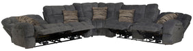 Ashland - Reclining Sectional With 4 Lay Flat Reclining Seats – Reclining Sectionals by Catnapper at Furniture Wholesale Plus , Nashville furniture store