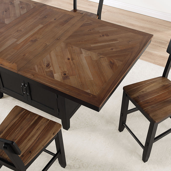 Bermuda - Counter Dining Set - Premium 5 Piece Dining Room Sets from Steve Silver Furniture - Just $1339! Shop now at Furniture Wholesale Plus  We are the best furniture store in Nashville, Hendersonville, Goodlettsville, Madison, Antioch, Mount Juliet, Lebanon, Gallatin, Springfield, Murfreesboro, Franklin, Brentwood