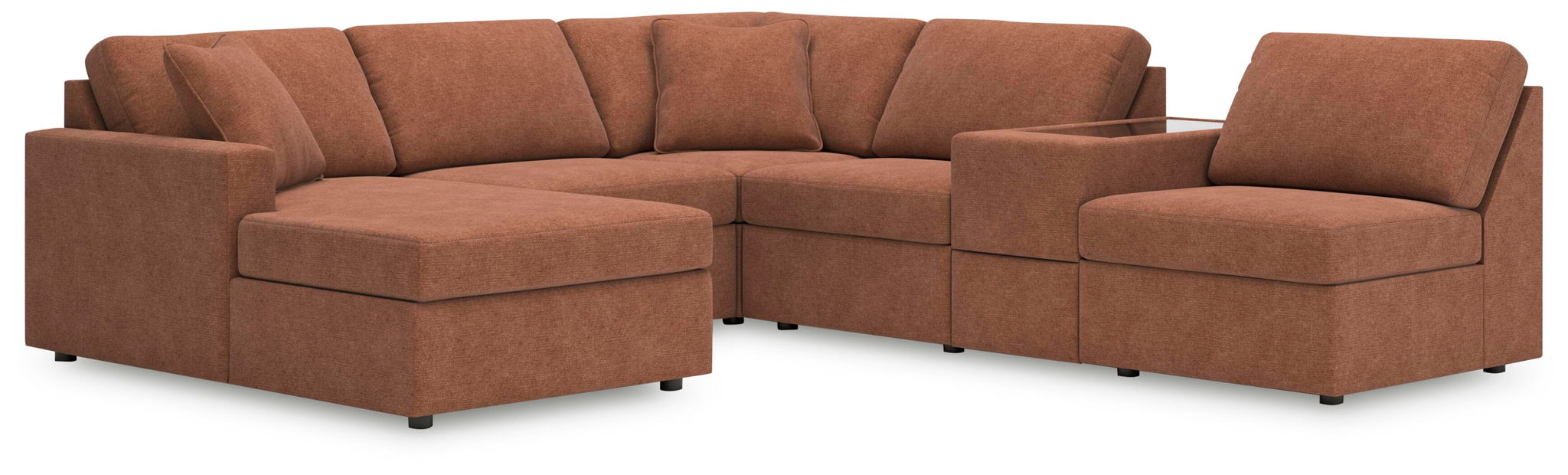 Modmax - Sectional - Spice – Stationary Sectionals by Signature Design by Ashley® at Furniture Wholesale Plus , Nashville furniture store