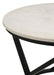 Miguel - Round Marble Top Coffee Table - White And Black – Coffee Tables by CoasterEssence at Furniture Wholesale Plus , Nashville furniture store