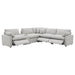 Collins - 6-Piece Modular Power Reclining Sectional – Reclining Sectionals by Coaster Fine Furniture at Furniture Wholesale Plus , Nashville furniture store