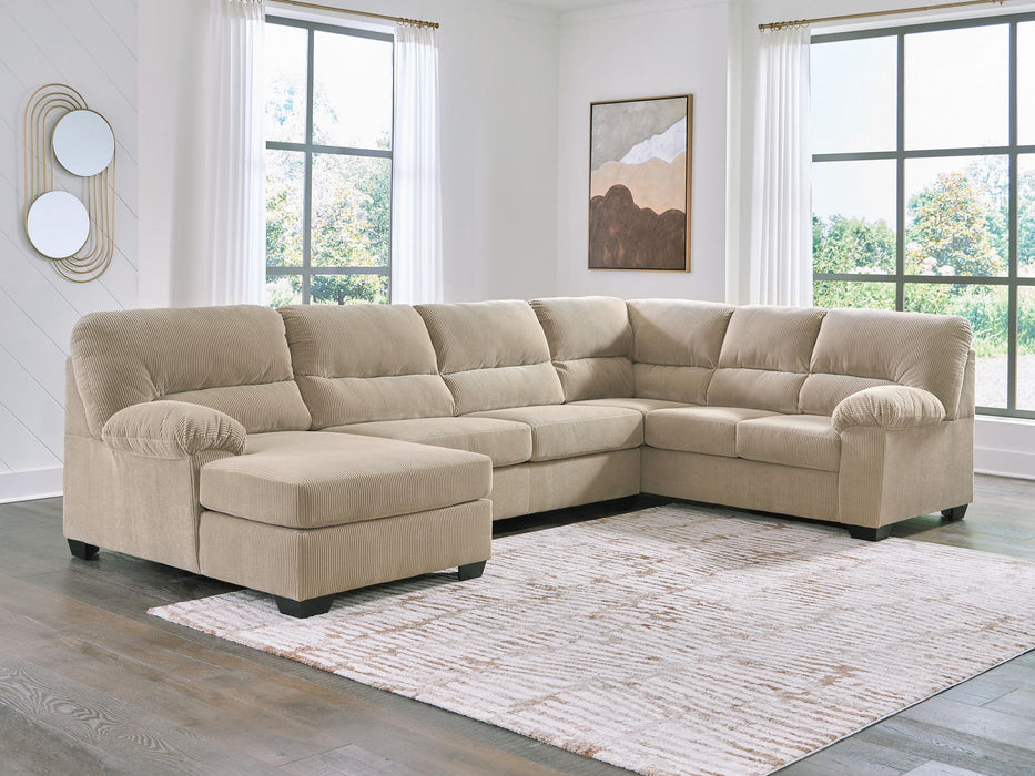SimpleJoy - Sectional – Stationary Sectionals by Signature Design by Ashley® at Furniture Wholesale Plus , Nashville furniture store