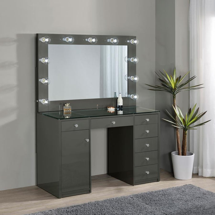 Acena - 7-Drawer Vanity Set With Lighting - Premium Vanity Sets from CoasterEssence - Just $759! Shop now at Furniture Wholesale Plus  We are the best furniture store in Nashville, Hendersonville, Goodlettsville, Madison, Antioch, Mount Juliet, Lebanon, Gallatin, Springfield, Murfreesboro, Franklin, Brentwood