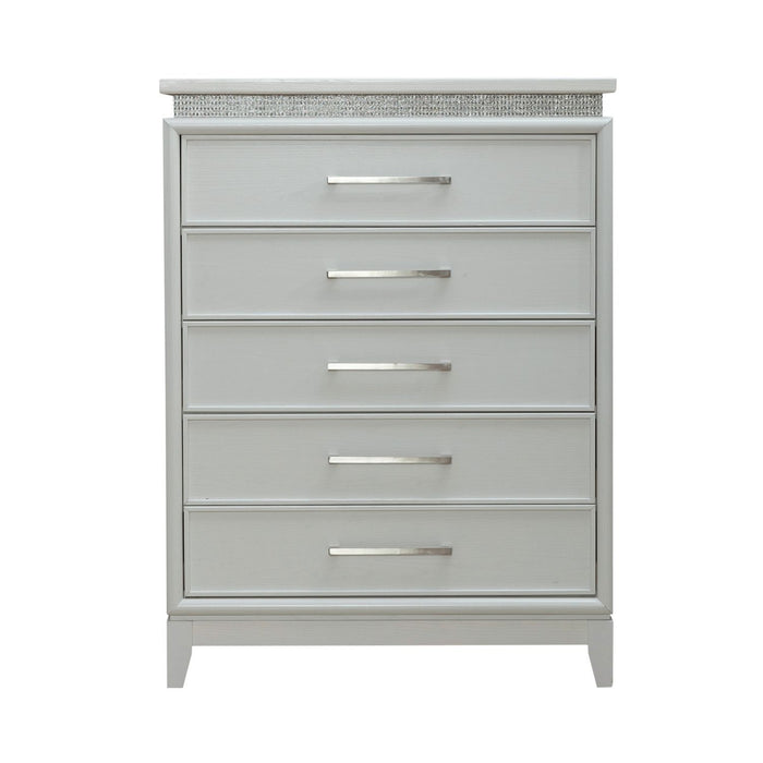 Reflections - 5 Drawer Chest With Lights – Accent Chests by Liberty Furniture at Furniture Wholesale Plus , Nashville furniture store