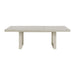 Avalanche - Rectangular Dining Table With 18" Leaf - Antique White – Dining Tables with Extensions by Elements International at Furniture Wholesale Plus , Nashville furniture store
