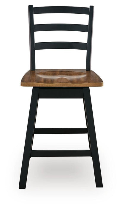Wildenauer - Swivel Stool (Set of 2) – Stool Sets by Signature Design by Ashley® at Furniture Wholesale Plus , Nashville furniture store