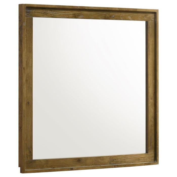 Henderson - Dresser Mirror - Medium Oak – Mirrors by Coaster Fine Furniture at Furniture Wholesale Plus , Nashville furniture store