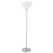 Anya - Hanging Crystal Metal Floor Lamp - Chrome – Floor Lamps by CoasterEveryday at Furniture Wholesale Plus , Nashville furniture store