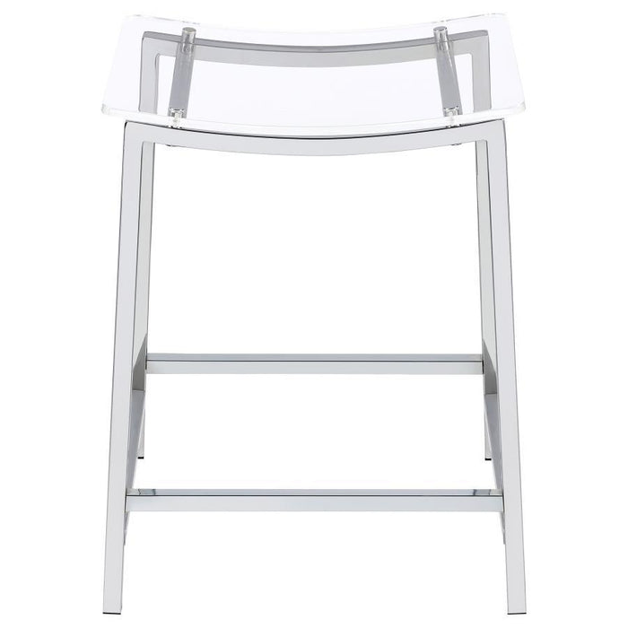 Jovani - Acrylic Backless Bar Stools (Set of 2) - Premium Stool Sets from Coaster Fine Furniture - Just $359! Shop now at Furniture Wholesale Plus  We are the best furniture store in Nashville, Hendersonville, Goodlettsville, Madison, Antioch, Mount Juliet, Lebanon, Gallatin, Springfield, Murfreesboro, Franklin, Brentwood