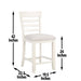 Hyland - Counter Chair – Counter Chairs by Steve Silver Furniture at Furniture Wholesale Plus , Nashville furniture store