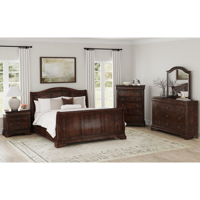 Cameron - Chest - Cherry – Accent Chests by Elements International at Furniture Wholesale Plus , Nashville furniture store
