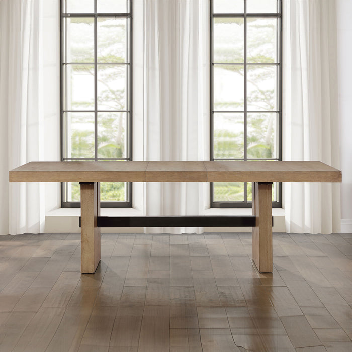 Aubrey - Dining Table With 18" Leaf – Dining Tables with Extensions by Steve Silver Furniture at Furniture Wholesale Plus , Nashville furniture store