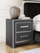 Zuraleus - Two Drawer Night Stand – Nightstands w/ Charging Stations by Signature Design by Ashley® at Furniture Wholesale Plus , Nashville furniture store