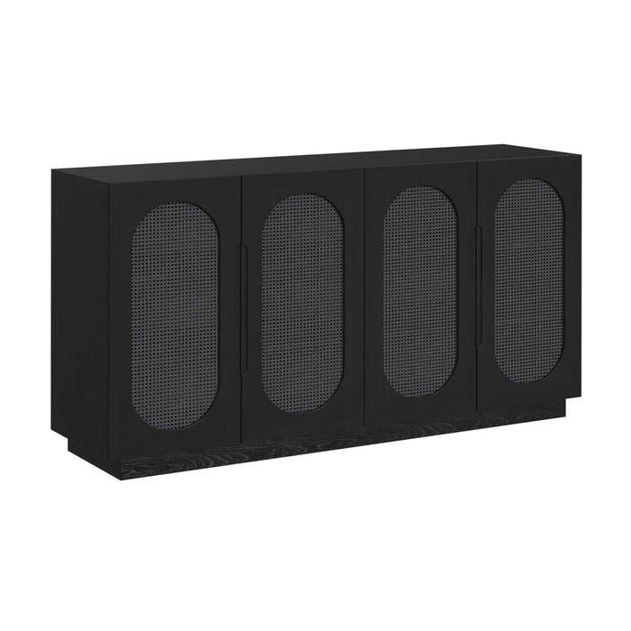 Bahama Breeze - Server - Black – Servers by Elements International at Furniture Wholesale Plus , Nashville furniture store