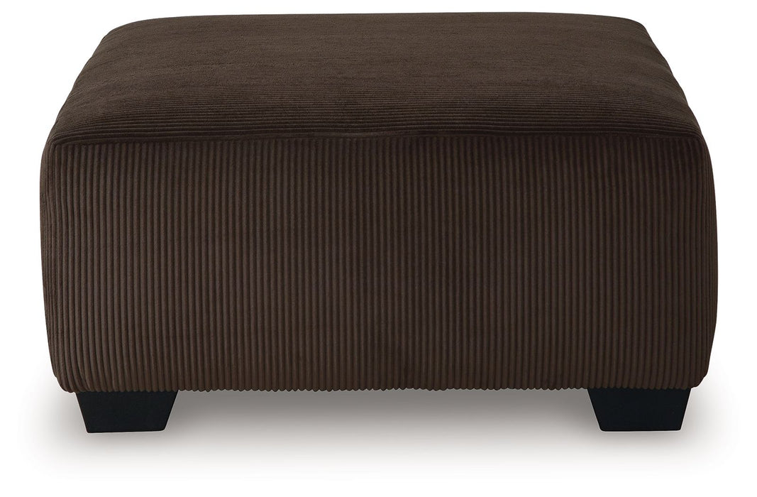 Kimlee - Oversized Accent Ottoman - Chocolate – Accent Ottomans by Signature Design by Ashley® at Furniture Wholesale Plus , Nashville furniture store