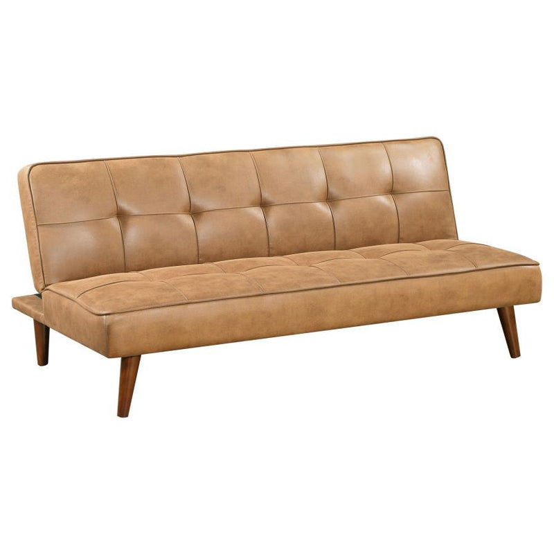 Jenson - Upholstered Tufted Convertible Sofa Bed – Futon Sofas by Coaster Fine Furniture at Furniture Wholesale Plus , Nashville furniture store