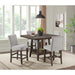 Seneca - Square Counter Table With Lazy Susan – Counter Tables by Elements International at Furniture Wholesale Plus , Nashville furniture store