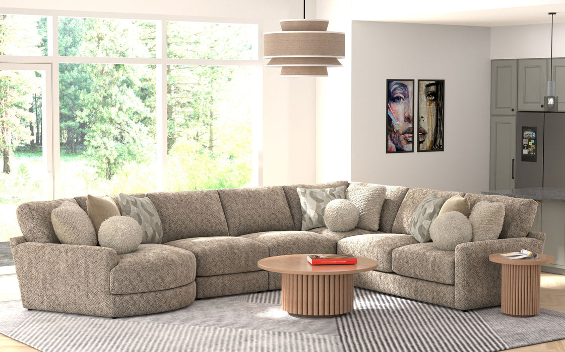 Turner - Sectional – Stationary Sectionals by Jackson at Furniture Wholesale Plus , Nashville furniture store