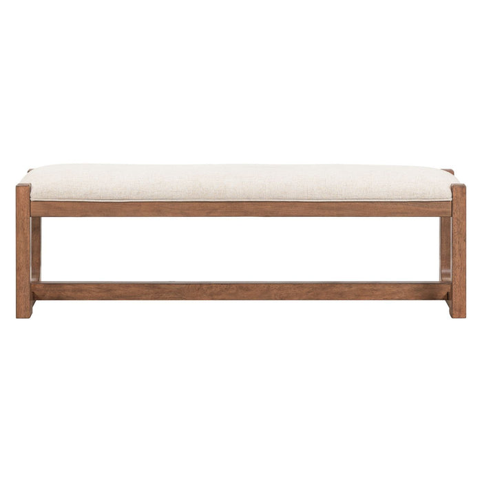 Harmony - Dining Bench - Brownstone – Upholstered Benches by Liberty Furniture at Furniture Wholesale Plus , Nashville furniture store