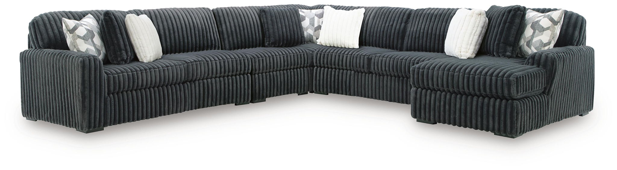 Midnight-Madness - Sectional – Stationary Sectionals by Signature Design by Ashley® at Furniture Wholesale Plus , Nashville furniture store