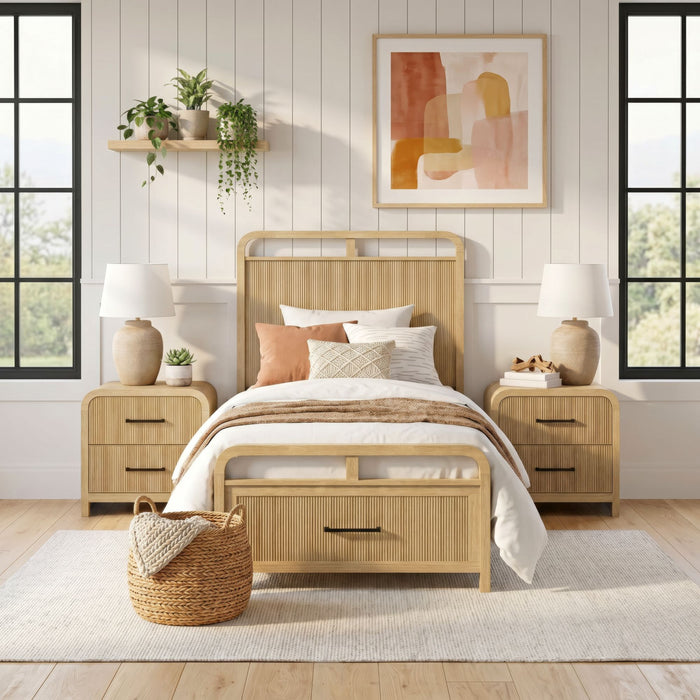 Ridgemont - Storage Bedroom Set – 3 Piece Bedroom Sets by Elements International at Furniture Wholesale Plus , Nashville furniture store