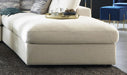 Serene - Square Upholstered Ottoman – Upholstered Ottomans by CoasterEssence at Furniture Wholesale Plus , Nashville furniture store