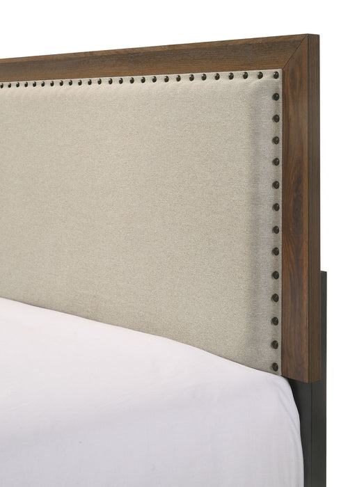 Millie - Upholstery Bed One Box – Upholstered Beds by Crown Mark at Furniture Wholesale Plus , Nashville furniture store
