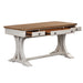Farmhouse Reimagined - Writing Desk - Antique White / Chestnut Tops – Writing Desks by Liberty Furniture at Furniture Wholesale Plus , Nashville furniture store