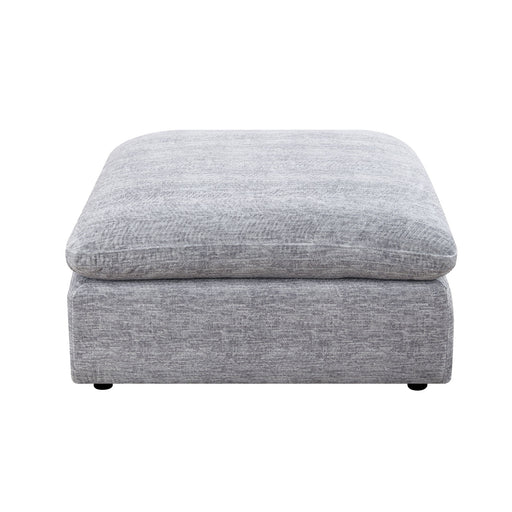 Cloud 9 - Ottoman - Zaftag Dove – Upholstered Ottomans by Elements International at Furniture Wholesale Plus , Nashville furniture store