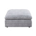 Cloud 9 - Ottoman - Zaftag Dove – Upholstered Ottomans by Elements International at Furniture Wholesale Plus , Nashville furniture store
