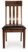 Ralene - Dining UPH Side Chair (Set of 2) - Medium Brown – Chair Sets by Signature Design by Ashley® at Furniture Wholesale Plus , Nashville furniture store