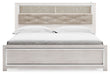 Altyra - King Bookcase Panel Bed - White – Storage Beds by Signature Design by Ashley® at Furniture Wholesale Plus , Nashville furniture store
