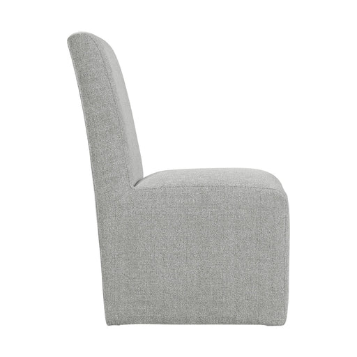 Nero - Upholstered Side Chair (Set of 2) - Gray – Chair Sets by Elements International at Furniture Wholesale Plus , Nashville furniture store