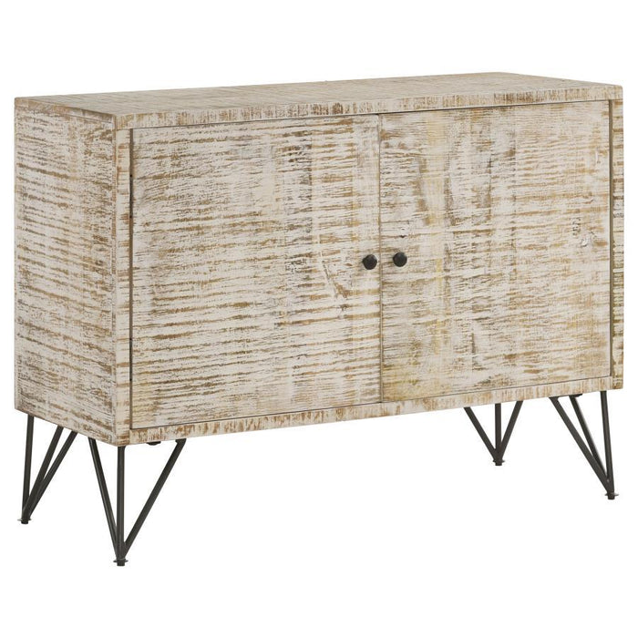 Eileen - 2 Door Wood Storage Accent Cabinet – Accent Cabinets by CoasterEssence at Furniture Wholesale Plus , Nashville furniture store