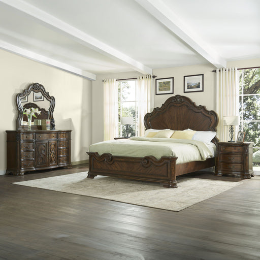 Royale - King 5 Piece Set 2 Nightstand - Brown - Premium 5 Piece Bedroom Sets from Steve Silver Furniture - Just $4049! Shop now at Furniture Wholesale Plus  We are the best furniture store in Nashville, Hendersonville, Goodlettsville, Madison, Antioch, Mount Juliet, Lebanon, Gallatin, Springfield, Murfreesboro, Franklin, Brentwood