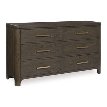 Radkin - Dresser - Burnished Brown – Dressers by Signature Design by Ashley® at Furniture Wholesale Plus , Nashville furniture store