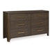 Radkin - Dresser - Burnished Brown – Dressers by Signature Design by Ashley® at Furniture Wholesale Plus , Nashville furniture store