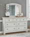 Robbinsdale - Dresser, Mirror - Antique White – Dresser & Mirror by Signature Design by Ashley® at Furniture Wholesale Plus , Nashville furniture store
