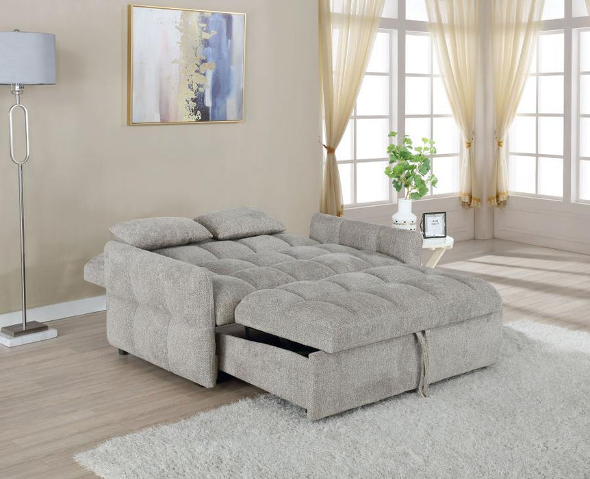 Cotswold - Upholstered Convertible Sleeper Sofa Bed – Sleeper Sofas by CoasterEssence at Furniture Wholesale Plus , Nashville furniture store